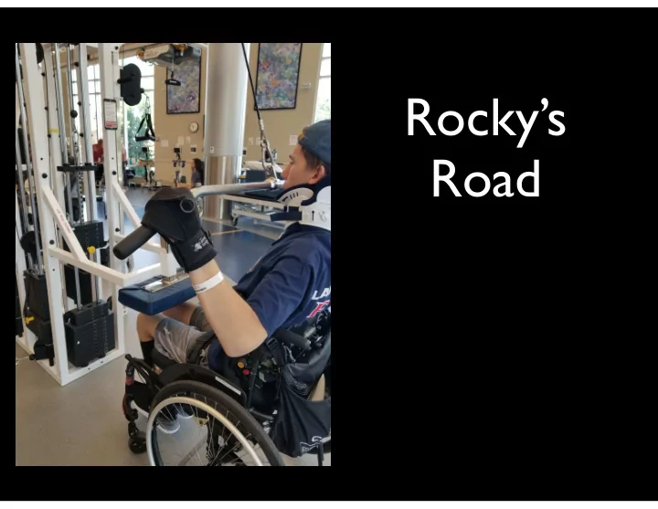 rocky s road she who is this coming up from the