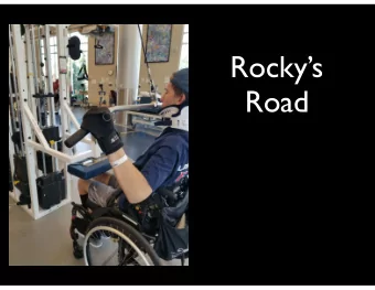 Rockys  Road She- Who is this coming up from the wilderness like a column of smoke,  perfumed