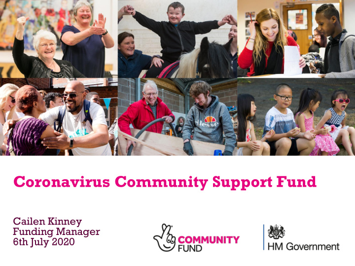 coronavirus community support fund