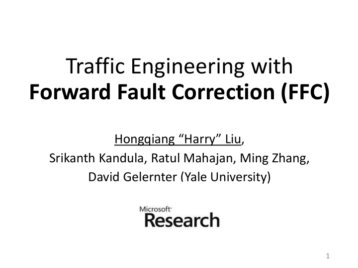 forward fault correction ffc
