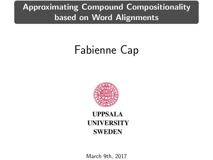 fabienne cap