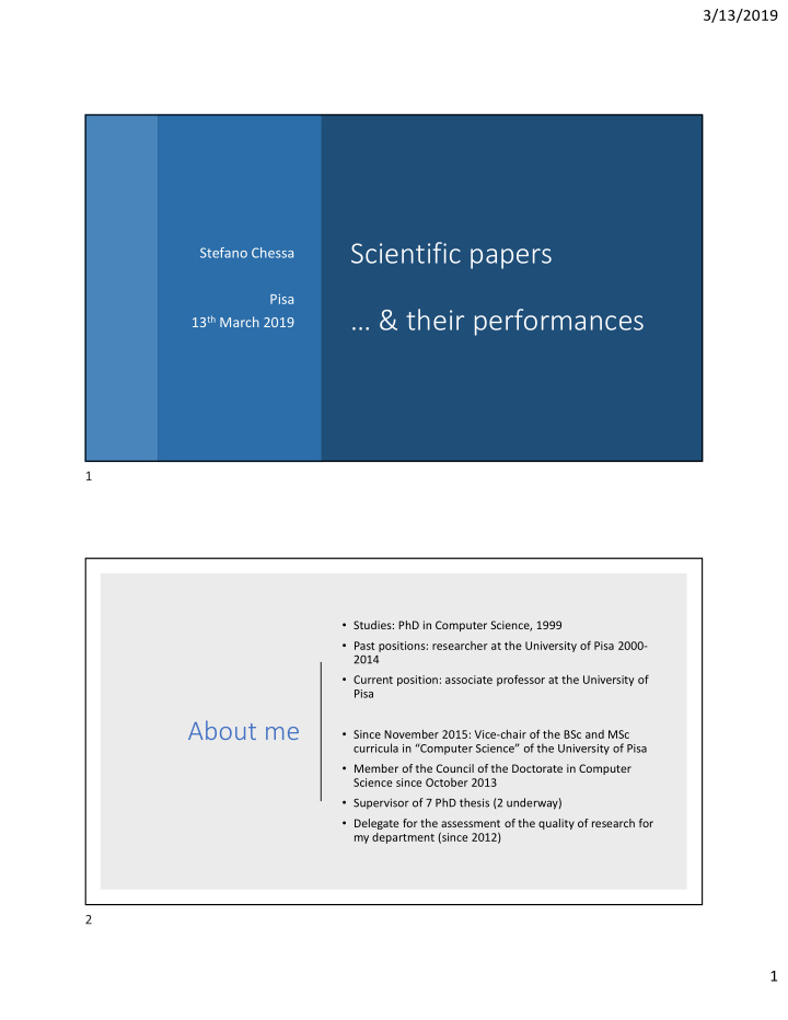 scientific papers