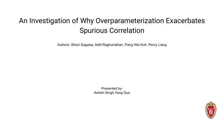 an investigation of why overparameterization exacerbates