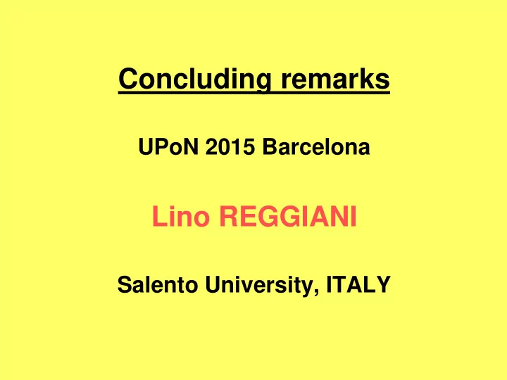 lino reggiani