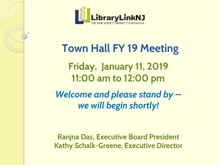 town hall fy 19 meeting