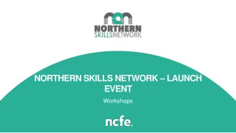 NORTHERN SKILLS NETWORK  LAUNCH  EVENT  Workshops WORKSHOP 2  ESFA  Subcontracting, Paul