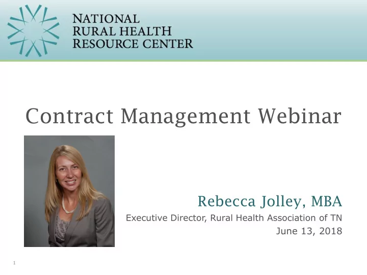 contract management webinar