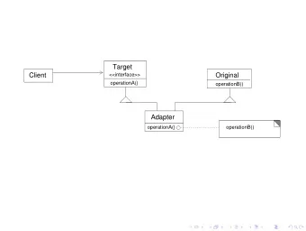 Target  Client  &lt;&lt;interface&gt;&gt;  Original  operationA()  operationB()  Adapter
