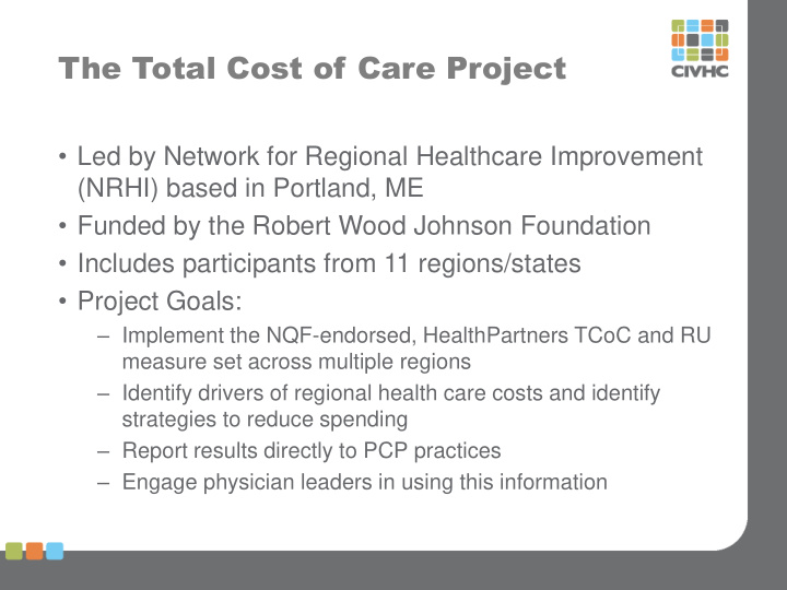 the total cost of care project