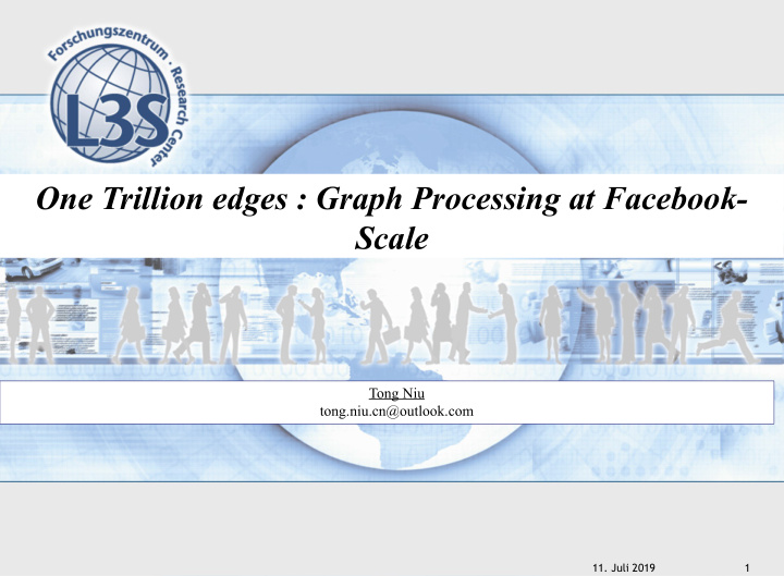one trillion edges graph processing at facebook scale