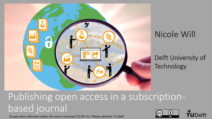 publishing open access in a subscription based journal