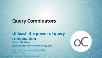 opencypher.org | opencypher@googlegroups.com  opencypher.org | opencypher@googlegroups.com