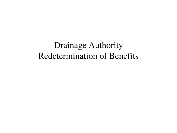 redetermination of benefits history