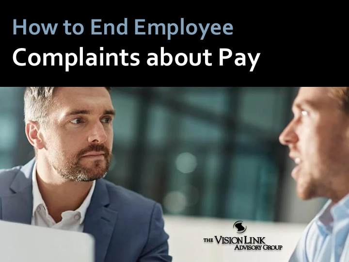 complaints about pay