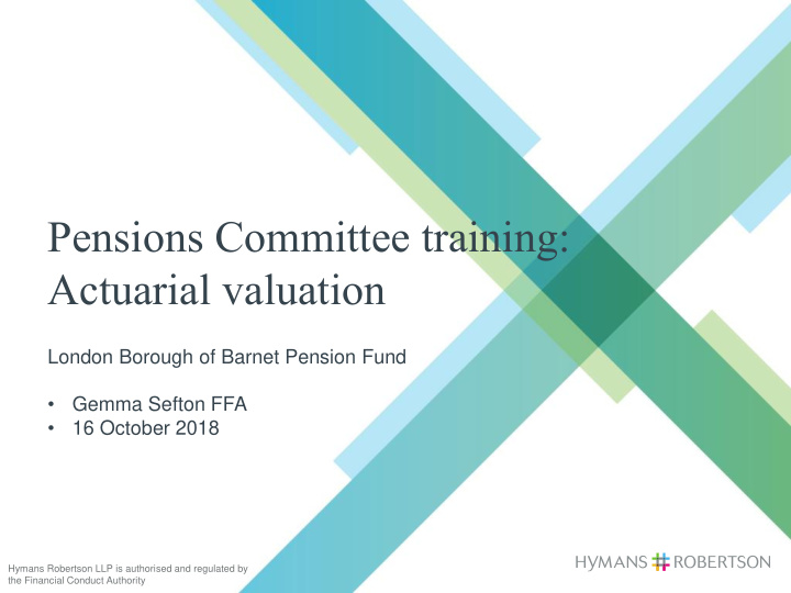 pensions committee training
