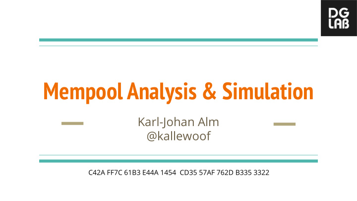 mempool analysis simulation