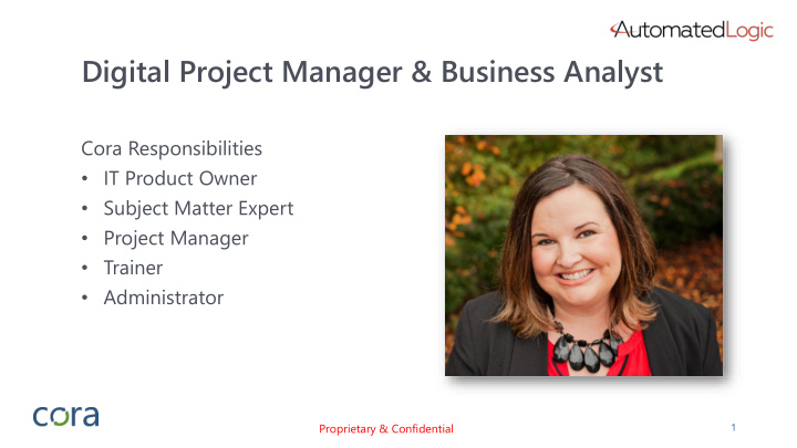 digital project manager business analyst