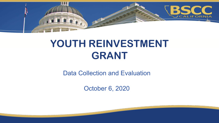youth reinvestment grant