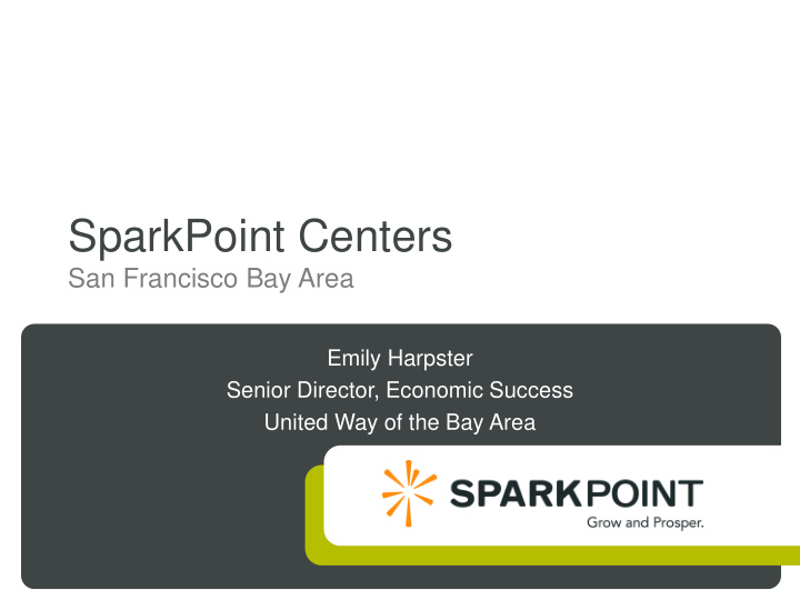 sparkpoint centers