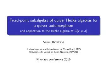 Fixed-point subalgebra of quiver Hecke algebras for  a quiver automorphism and application to the
