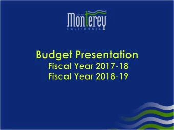 Ge ne r  al F  und F  or  e c ast  New employee group MOUs  CalPERS rate increases