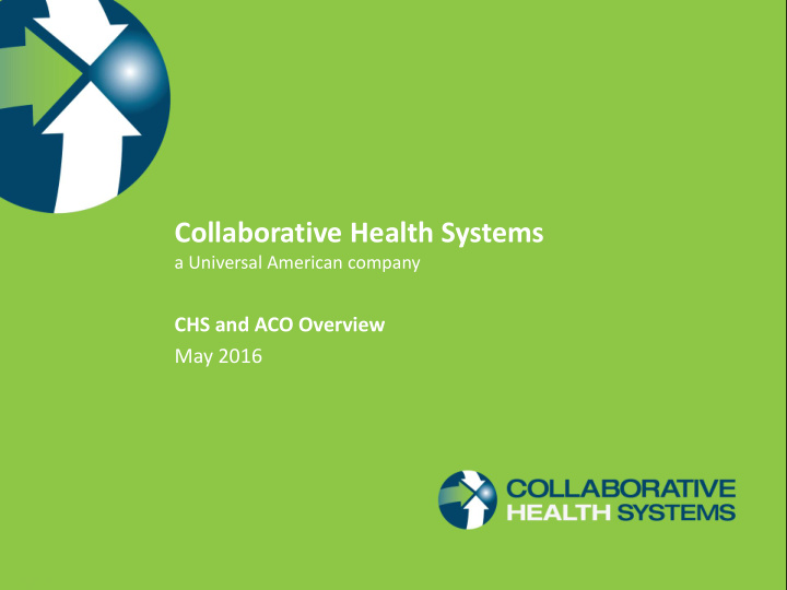 collaborative health systems