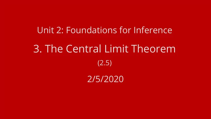 3 the central limit theorem 2 5