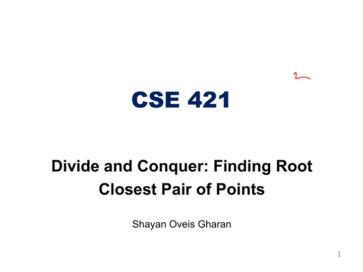 cse 421