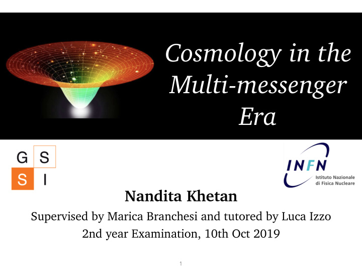 cosmology in the multi messenger era
