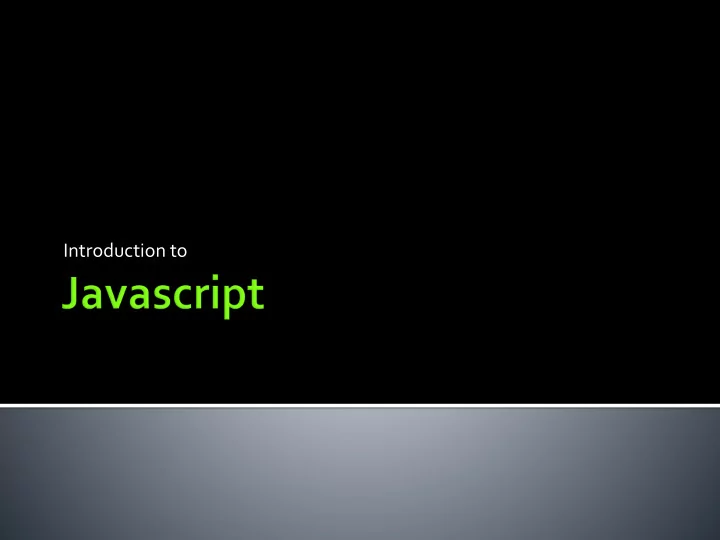 introduction to web built on a two tier client server