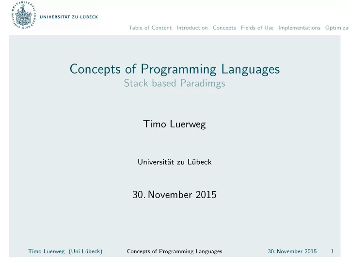concepts of programming languages