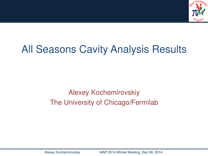 all seasons cavity analysis results