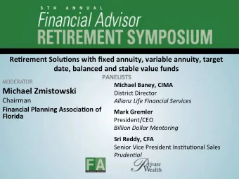 Michael  Zmistowski    District  Director    Chairman