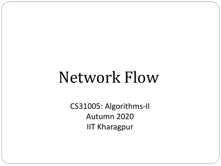 network flow
