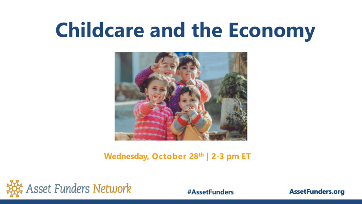 childcare and the economy