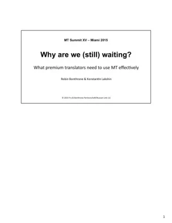 1    2    Subject  area  exper/se    In  mul/ple    o7en  related