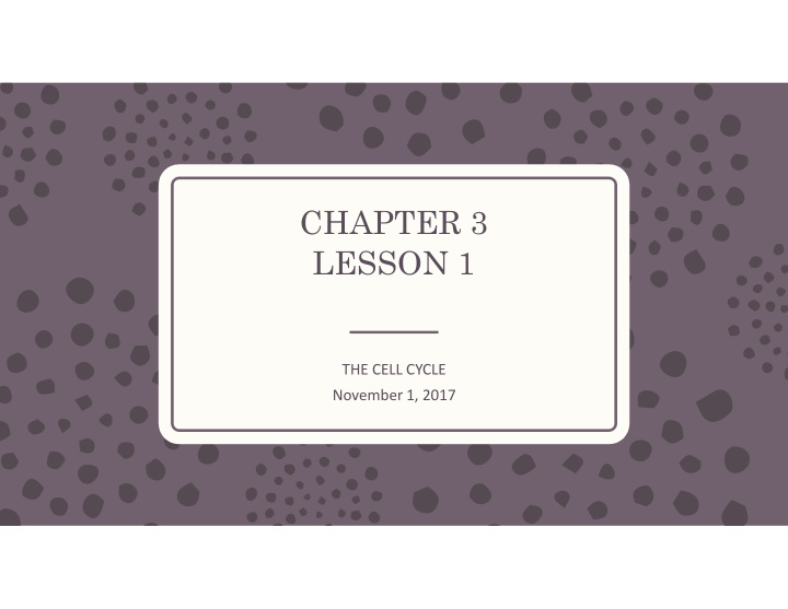 chapter 3 lesson 1