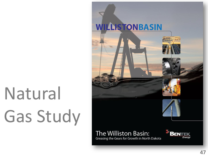 natural gas study