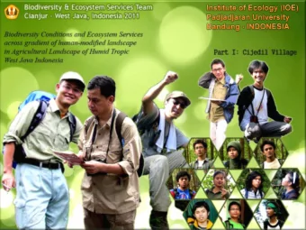 Institute of Ecologys Research Roadmap in 2011  2015  Research Themes &amp; Location  2011