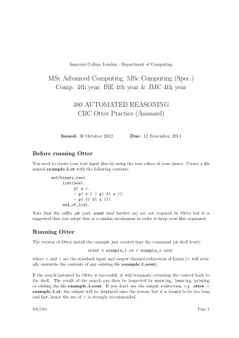 MSc Advanced Computing, MSc Computing (Spec.)  Comp. 4th year, ISE 4th year &amp; JMC 4th year  480