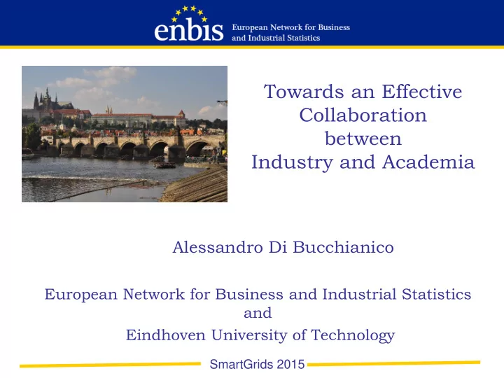 towards an effective collaboration between industry and