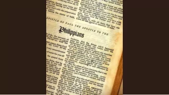 Paul and Timothy as bond-servants of Christ  Jesus  DOULOS  Arrogance of Philippians