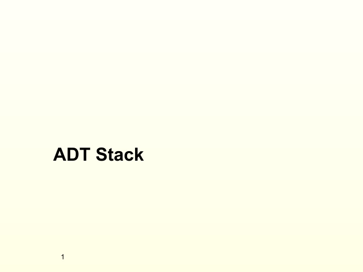 adt stack