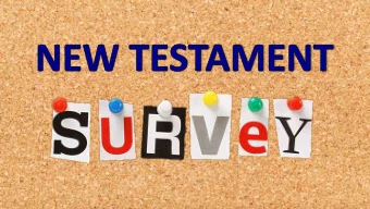 Gospels  Now to finish!  Acts  We got a great start!  Galatians  Romans  Corinthians  Thessalonians