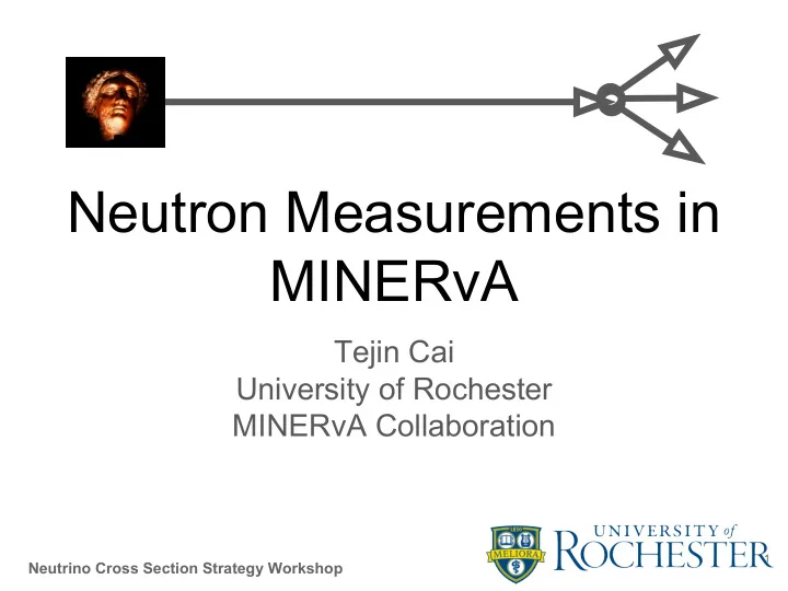 neutron measurements in minerva