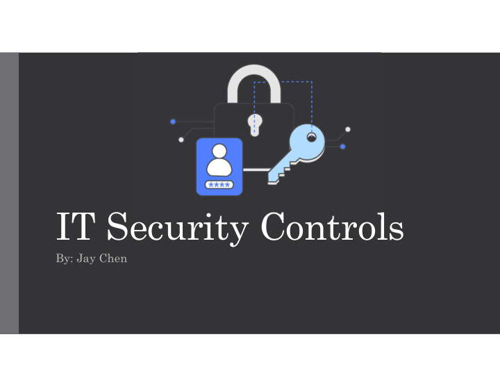 it security controls