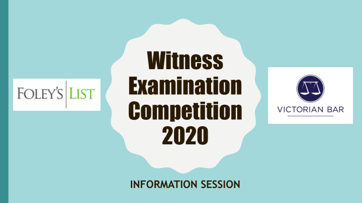 witness examination competition 2020