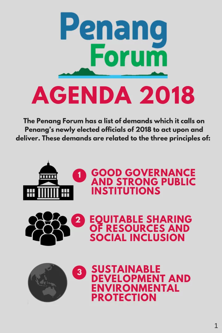 agenda 2018
