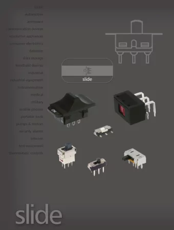 Slides  Product Selection Guide  Slide  V  Series  ES  TS  1000  GS  L  LP  S  Ultra-  Power &amp;