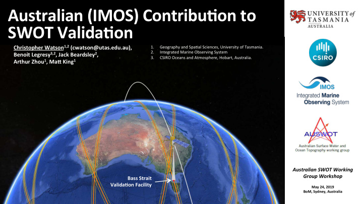 australian imos contribu4on to